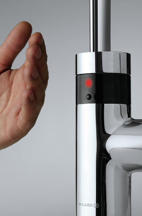 Kludi | E-GO-L Sensor | Einhebelmischer | chrom | mit Netzstecker | Hochdruck