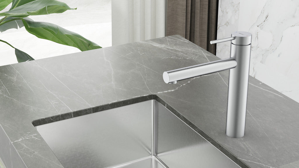 Naber | Namor 1 | Einhebelmischer | Edelstahl | Hochdruck