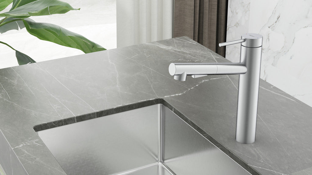 Naber | Namor 2 | Einhebelmischer | Edelstahl | Hochdruck