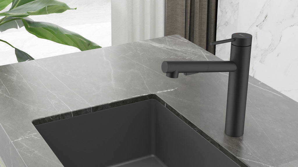 Naber | Namor 2 | Einhebelmischer | schwarz matt | Hochdruck