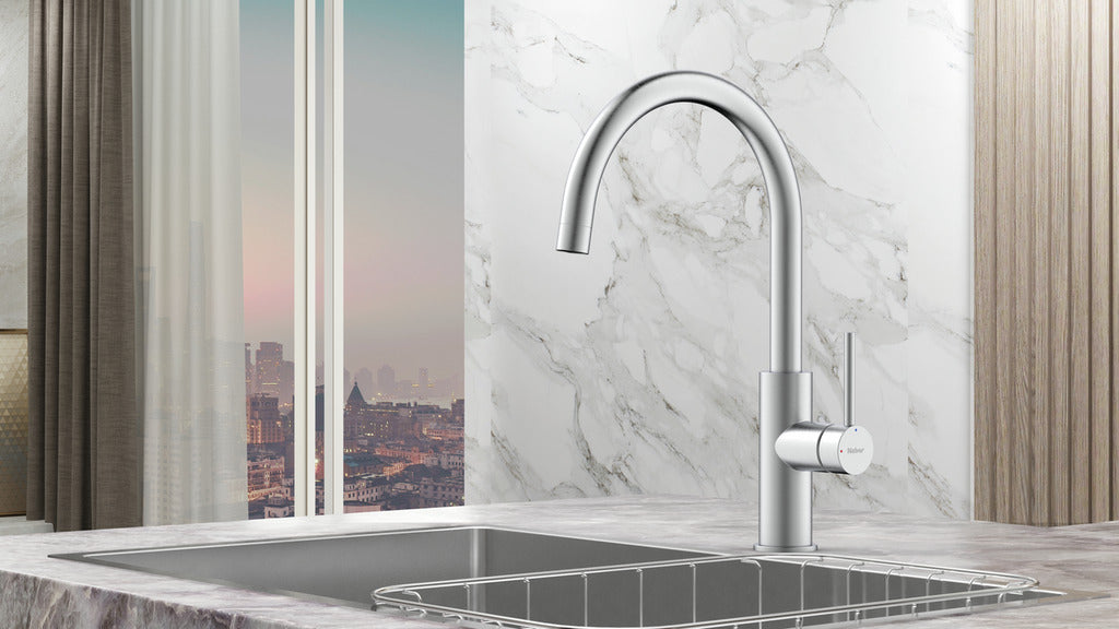 Naber | Namor 5 | Einhebelmischer | Edelstahl | Hochdruck