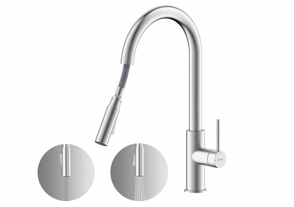 Naber | Namor 6 | Einhebelmischer | Edelstahl | Hochdruck