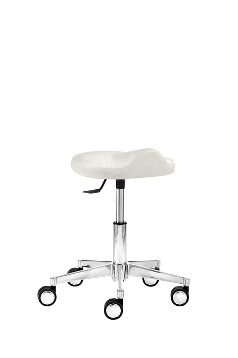 Mayer | Funktionsdrehhocker 1291 | Weiß | Gestell Aluminium poliert