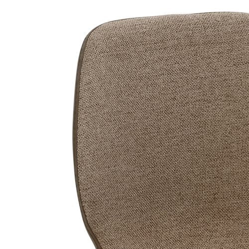 mayer | Tresenhocker mySOLO | Sand meliert Schlamm | Gestell Edelstahl gebürstet