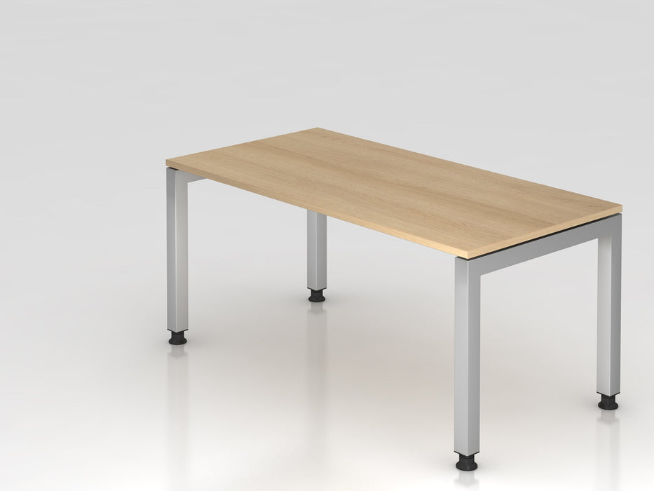Hammerbacher | Schreibtisch U-Fuß eckig 160x80cm Eiche