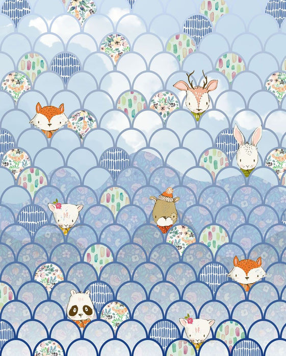 Komar | Vlies Fototapete | Shelly Bluewave