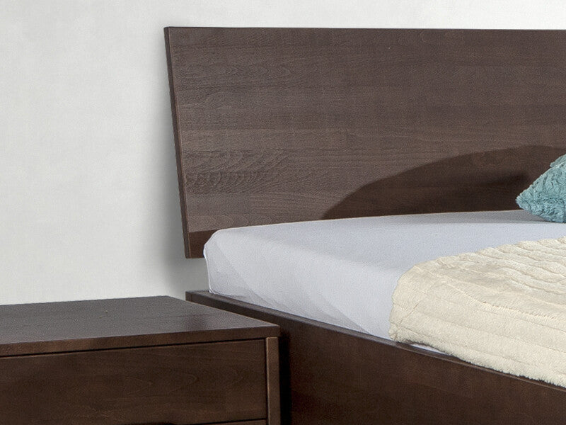 BED BOX 501 Basic Massivholzbett Echtholz Einzel- Doppelbett Bettgestell Buche