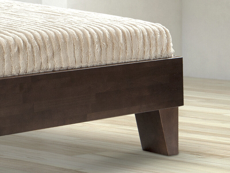 BED BOX 501 Basic Massivholzbett Echtholz Einzel- Doppelbett Bettgestell Buche