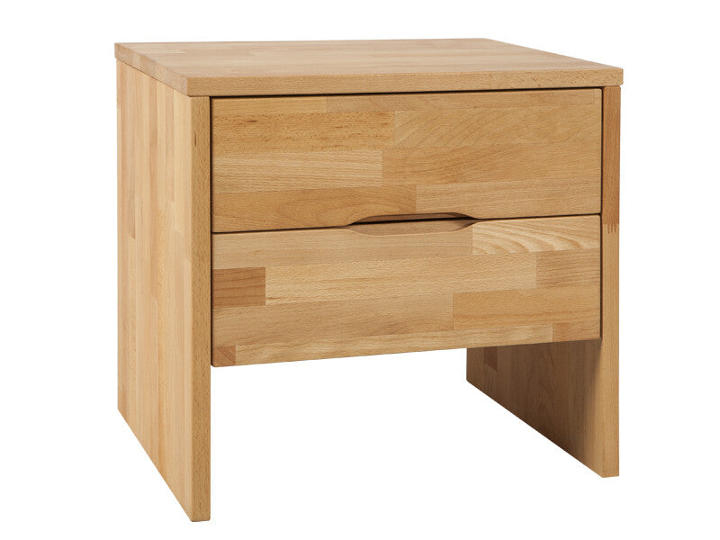 BED BOX Futon Basic Massivholzbett Echtholz Einzel- Doppelbett Bettgestell Buche