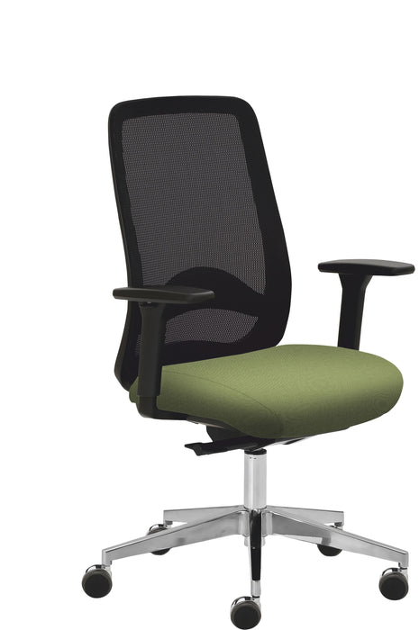 Drehstuhl 2228 | Gestell Aluminium poliert