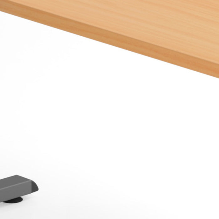 Hammerbacher | Schreibtisch C-Fuß 180x80cm Buche / Graphit