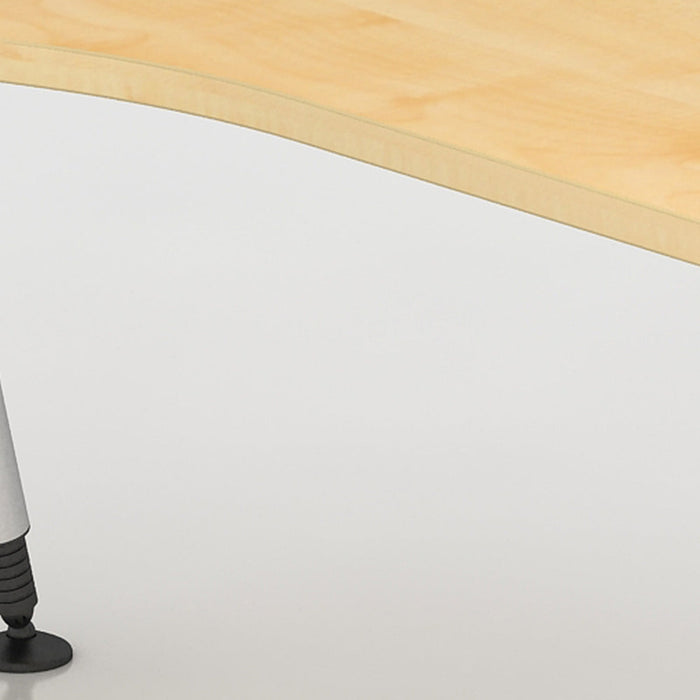 Hammerbacher | Schreibtisch A-Fuß 180x100 / 80cm Ahorn