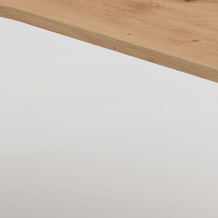 Hammerbacher | Winkeltisch U-Fuß eckig 200x120cm 90° Asteiche