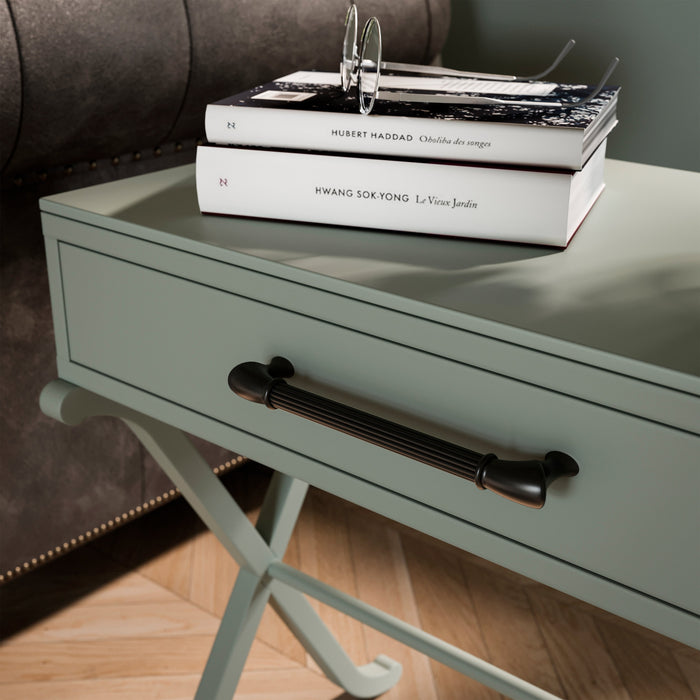 Emuca | Lot von 20 Möbelgriffe Suez, L184mm, 160mm Achsenabstand, Aluminium, Schwarz lackiert