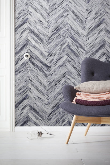 Digitaldruck Vlies Fototapete | Herringbone Pure | 400 x 250 cm