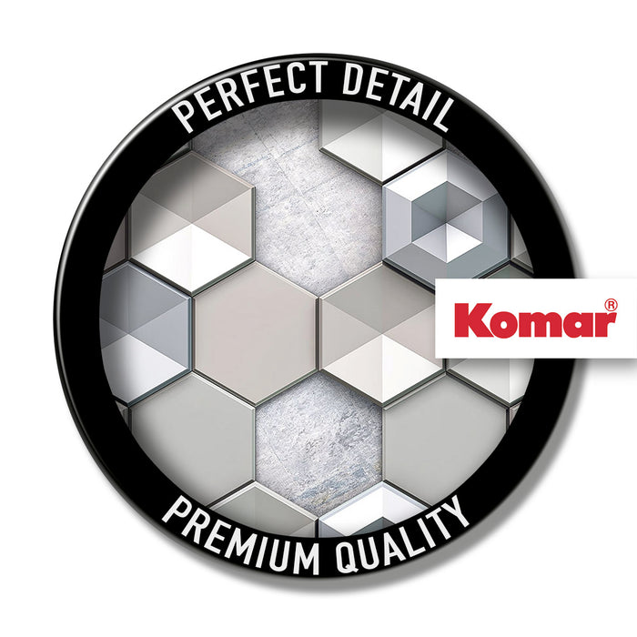 Digitaldruck Vlies Fototapete | Hexagon Concrete | 400 x 250 cm