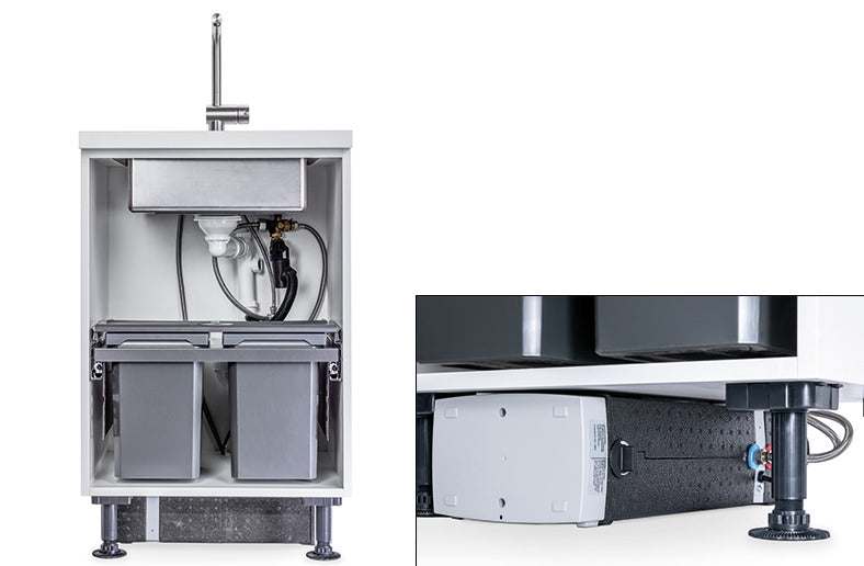 Naber | Q5 5-Liter-Speicher | Warmwasserspeicher | schwarz matt/grau | für Anschluss in DE | AT | LU