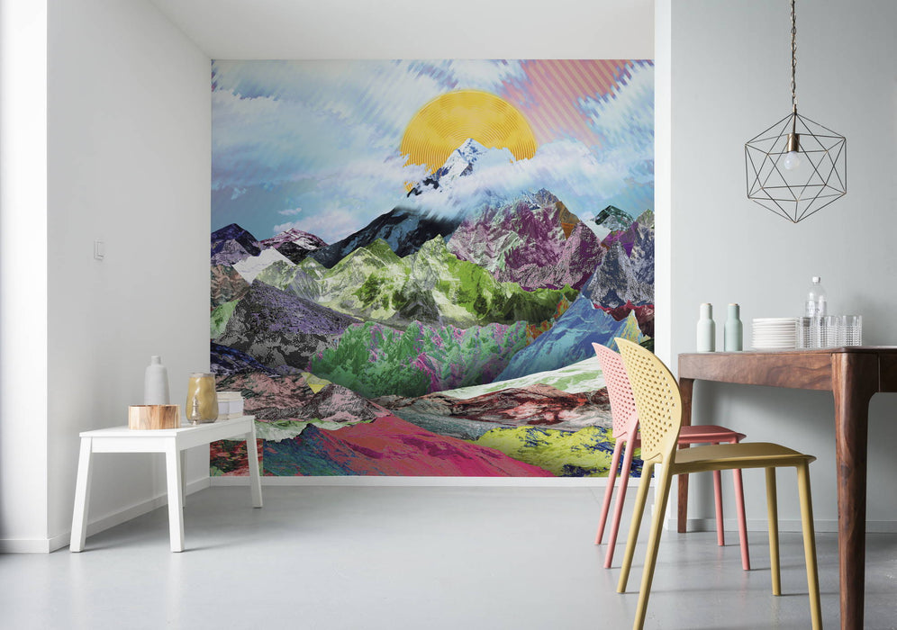Digitaldruck Vlies Fototapete | Mountain Top | 300 x 250 cm