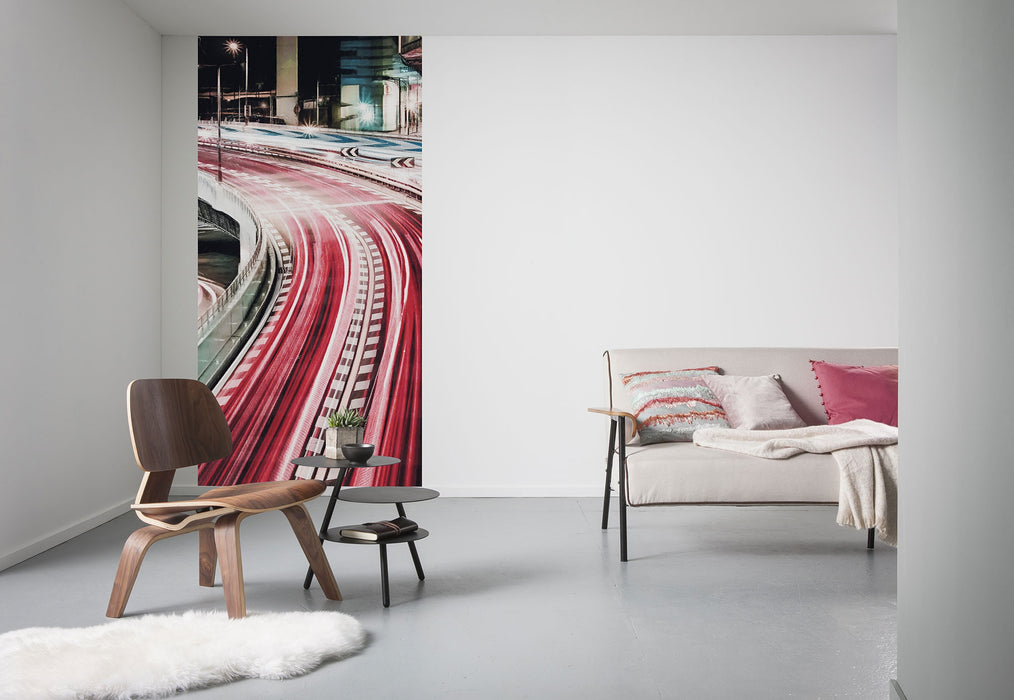 Digitaldruck Vlies Fototapete | Speed Painting Panel | 100 x 250 cm