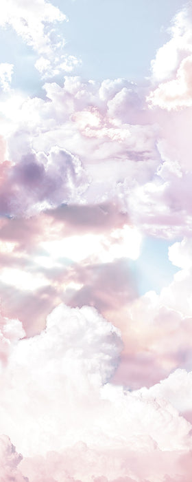 Digitaldruck Vlies Fototapete | Clouds Panel | 100 x 250 cm