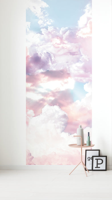Digitaldruck Vlies Fototapete | Clouds Panel | 100 x 250 cm