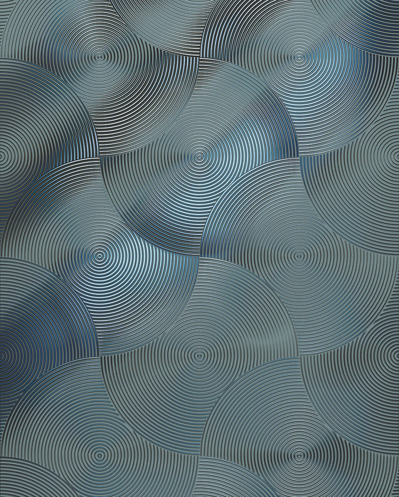 Digitaldruck Vlies Fototapete | Mystic Silver | 200 x 250 cm