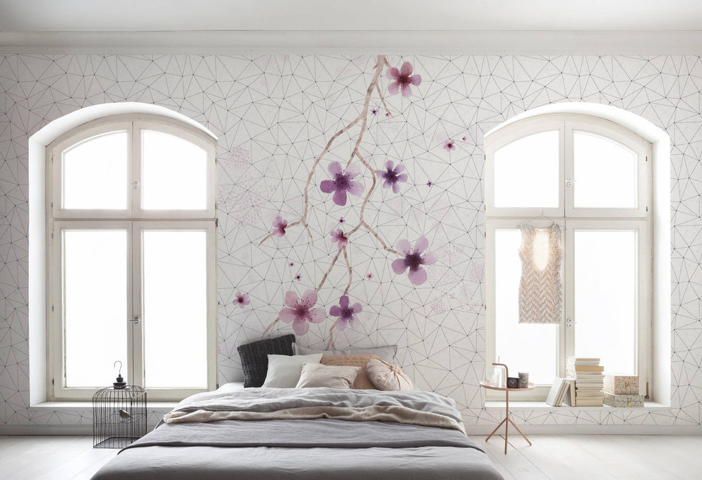 Digitaldruck Vlies Fototapete | Cherry Tree | 200 x 250 cm