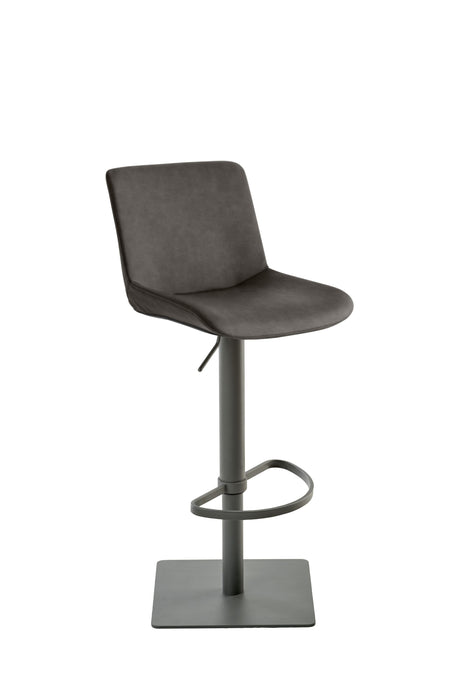 Bar- | und Tresenhocker 1287 | Warmes Grau | Gestell Grau pulverbeschichtet