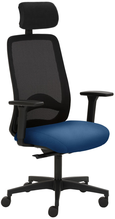 Drehstuhl 2228 | Gestell Aluminium poliert