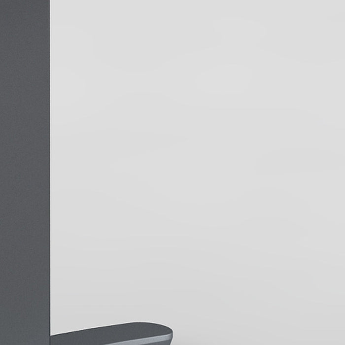 Hammerbacher | Sitz-Steh-Schreibtisch el.160x80cm Grau / Graphit