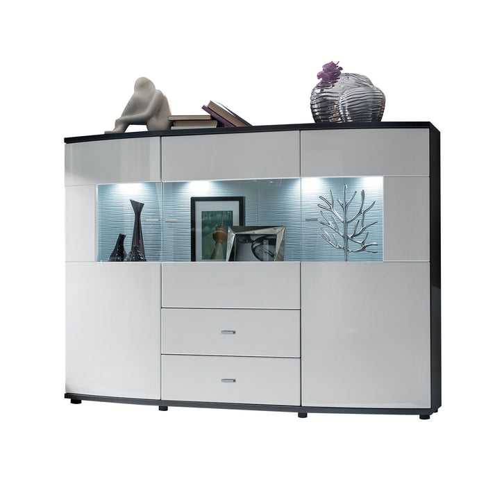 Hometrend | GATE/FLORI LED 81-4xSPOT-CW+1xTRAFO-FUßSCHALTER