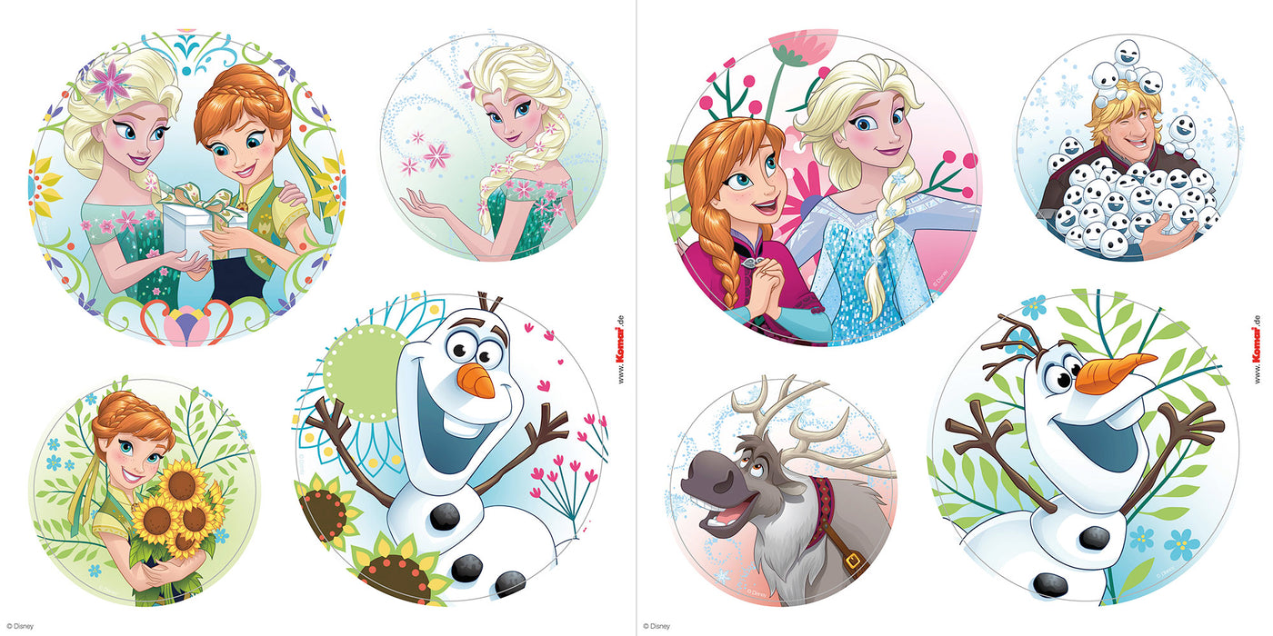 Komar NEU | Fenstersticker - Frozen Springday - Größe 30 x 30 cm