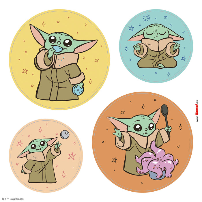 Komar NEU | Fenstersticker - Grogu - Padawan - Größe 30 x 30 cm