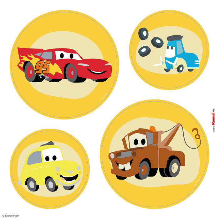 Fenstersticker | Cars Ka | Chow | 30 x 30 cm