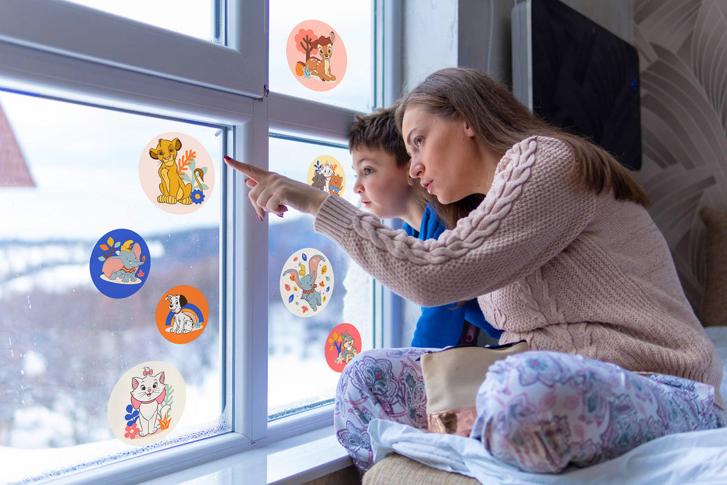 Komar NEU | Fenstersticker - Better Together - Größe 30 x 30 cm