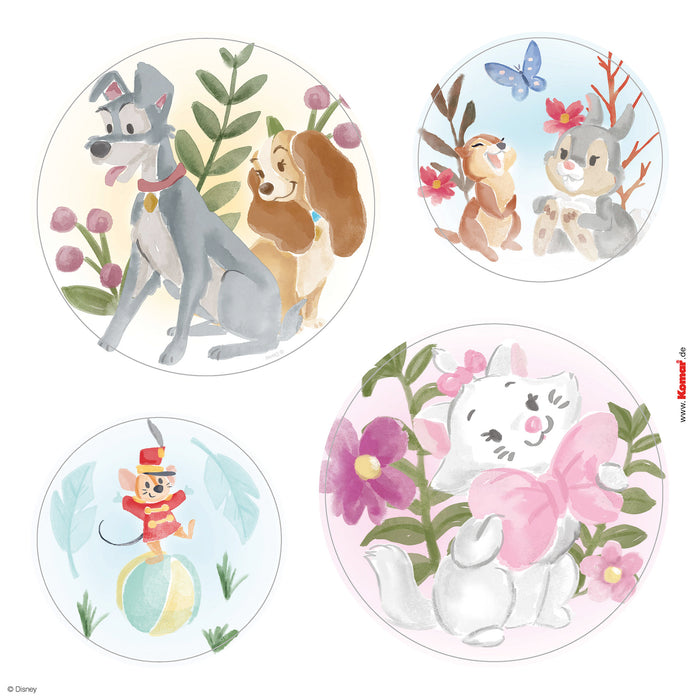 Komar NEU | Fenstersticker - Enchanted Forest - Größe 30 x 30 cm