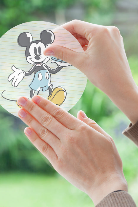 Komar NEU | Fenstersticker - Mickey Rise and Shine - Größe 30 x 30 cm