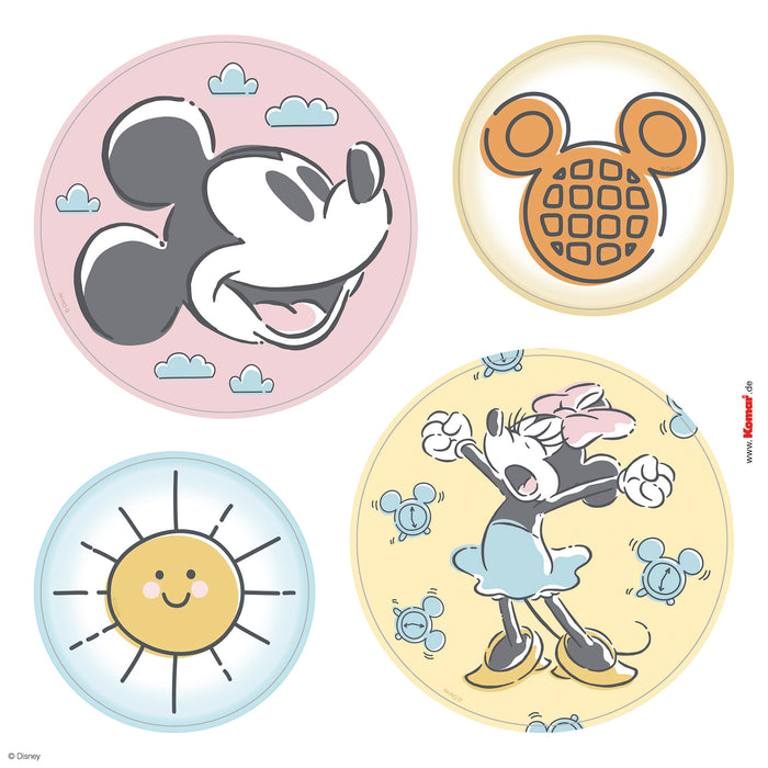 Komar NEU | Fenstersticker - Mickey Rise and Shine - Größe 30 x 30 cm