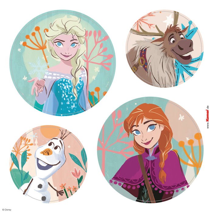 Komar NEU | Fenstersticker - Frozen Royal - Größe 30 x 30 cm