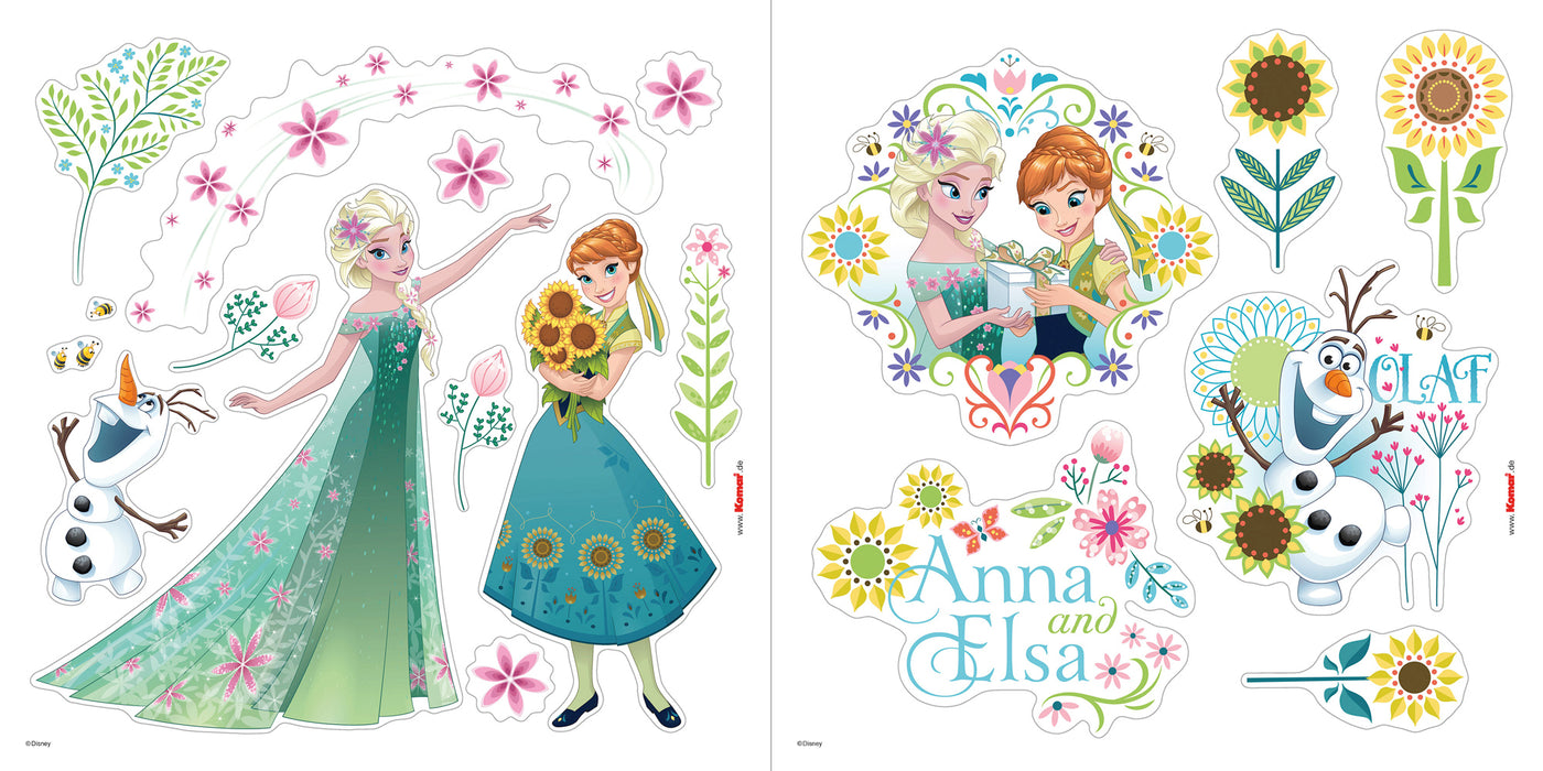 Komar NEU | Fenstersticker - Frozen Flower - Größe 30 x 30 cm