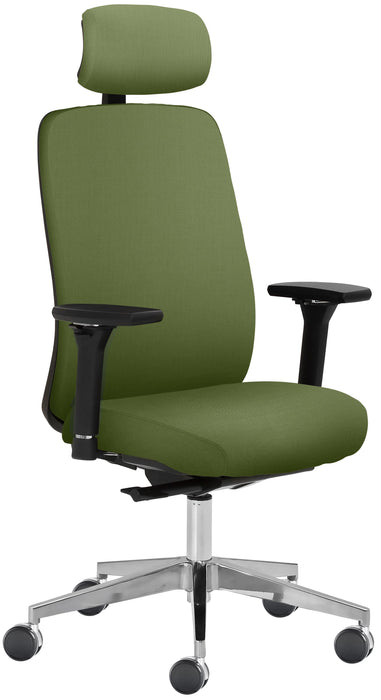 Drehstuhl 2229 | Gestell Aluminium poliert