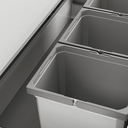 Naber | Cox® Box 275 K 900-3 Abfallsammler für vorhandene Auszüge hellgrau