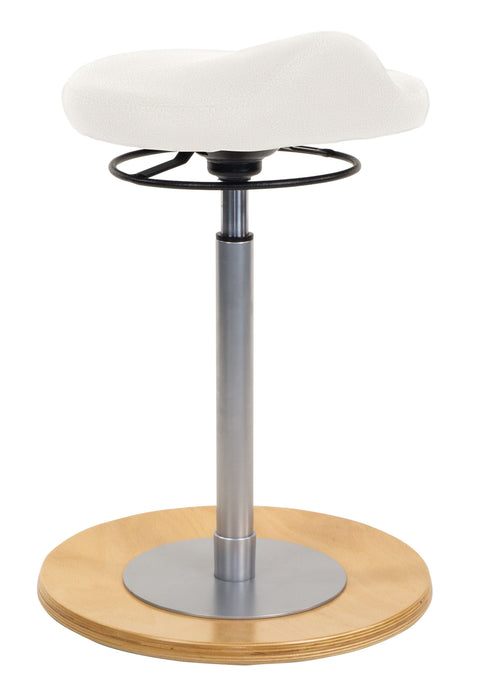 Pendelhocker mit ergonomisch geformtem Komfortsitz 1101 | Gestell Buche