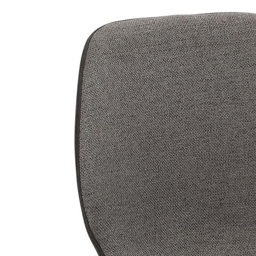 Tresenhocker | mySOLO | Anthrazit meliert Schwarz | Gestell Schwarz