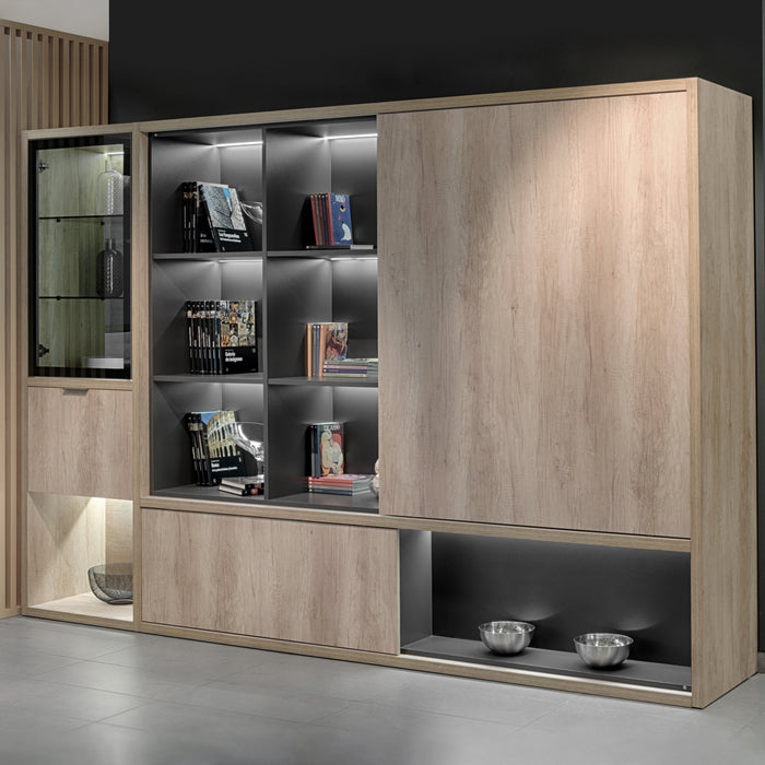 LED Point Türsensor EINFACH (Annäherung) (240V AC), Kunststoff, Grau metallic