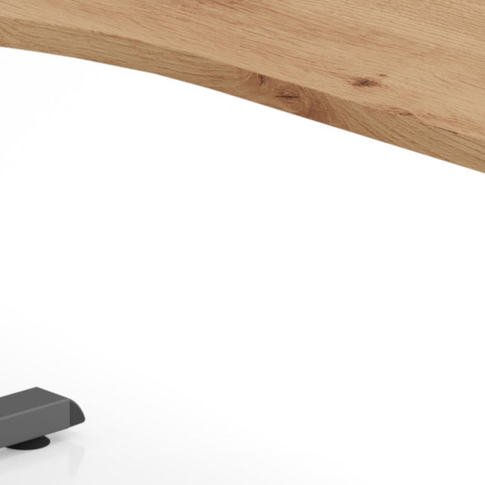 Hammerbacher | Schreibtisch C-Fuß 180x100 / 80cm Astei / Graphit