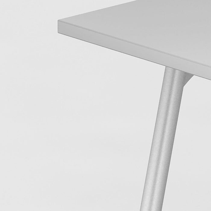 Hammerbacher | Schreibtisch A-Fuß 80x80 Grau