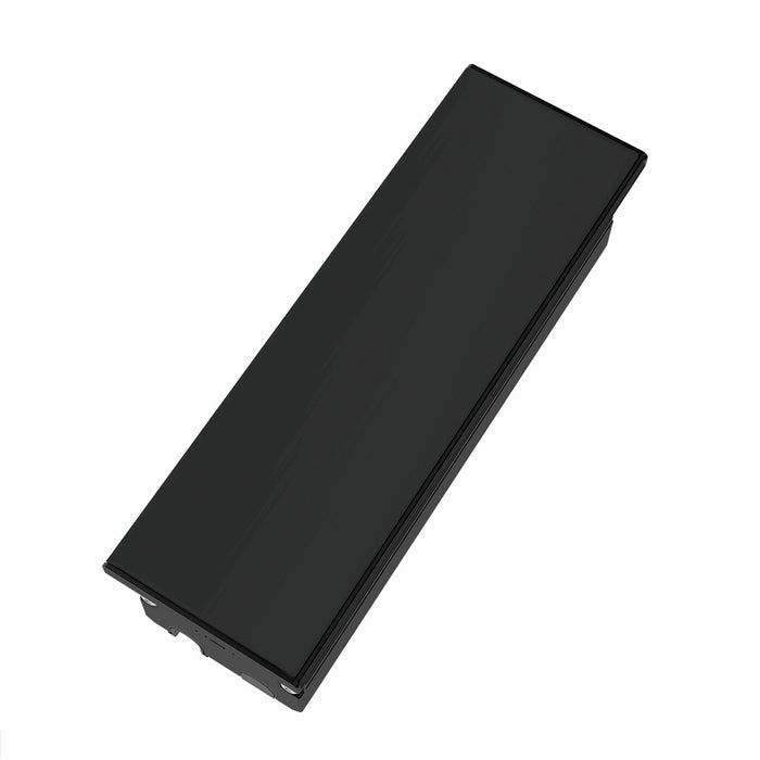 Naber | VersaLid USB A/C, Steckdosenelement, Deckel schwarz matt