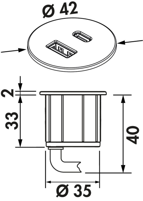 Naber VersaPick, Ladestation, weiß