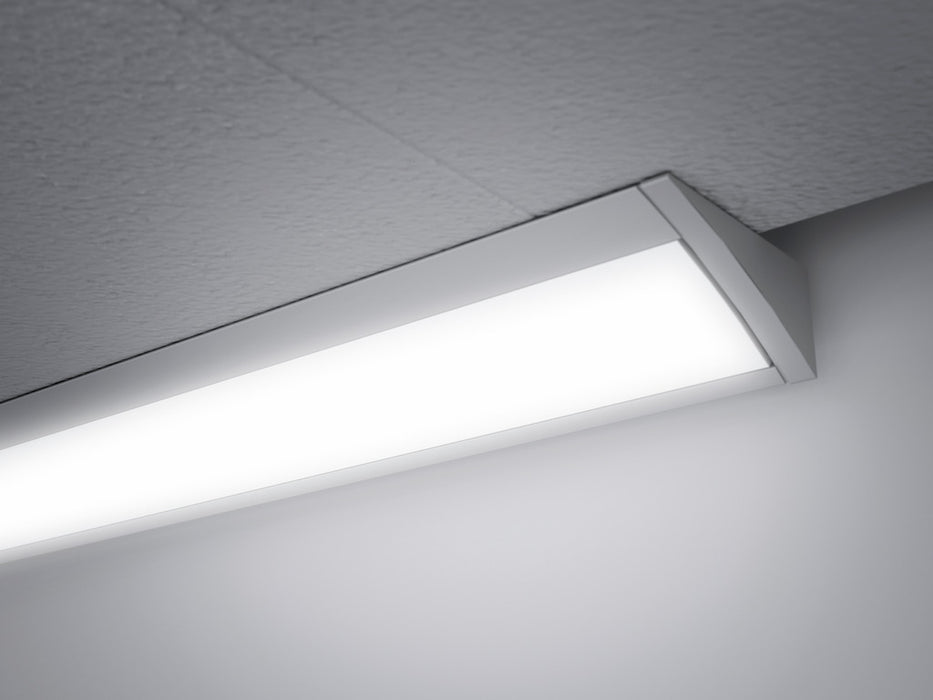 Naber | Effekt Farbwechsel LED, Leuchte, Einsatzleuchte, L 2600 mm, edelstahlfarbig